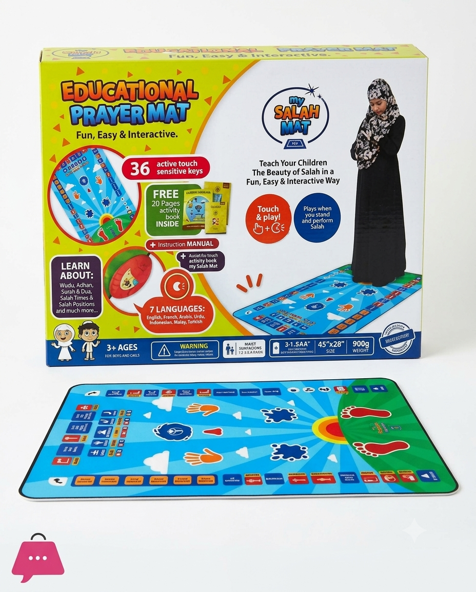 Educational Digital Prayer Mat For Kids