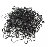 Black bulb-tip hijab pins pack of 45