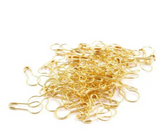 Golden bulb-tip hijab pins pack of 45